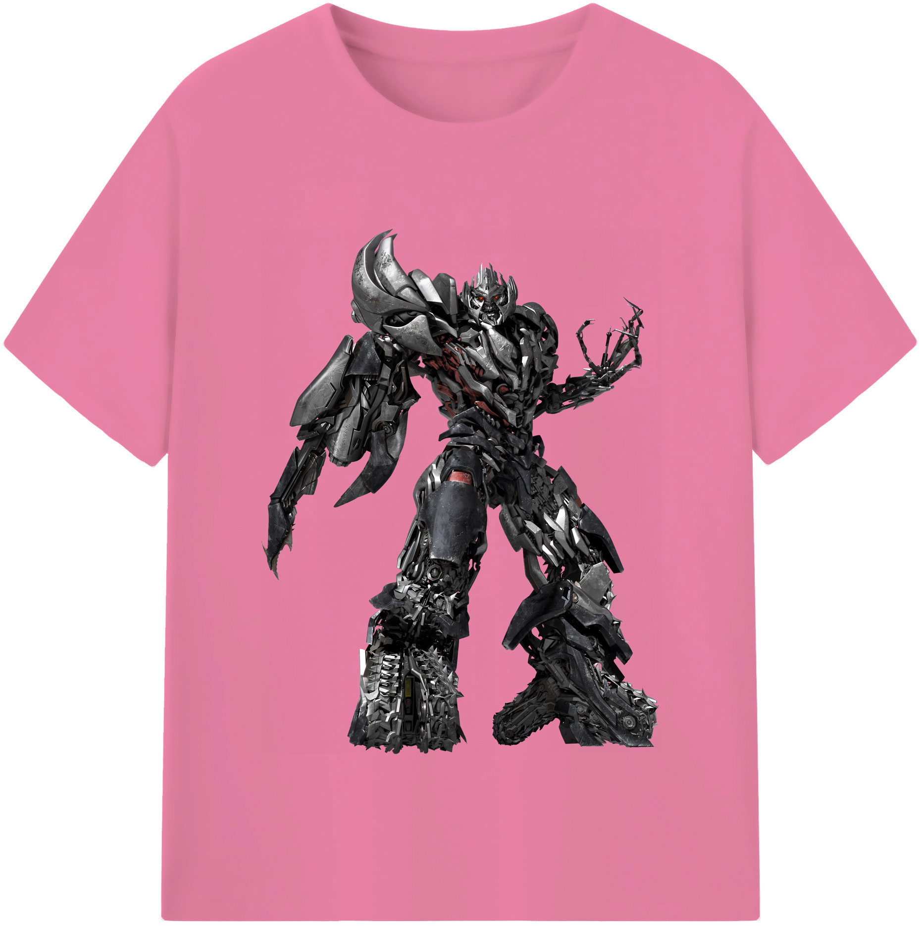 （画像用） Transformers トランスフォーマー 綿100％半袖Tシャツ（フロントプリント）
